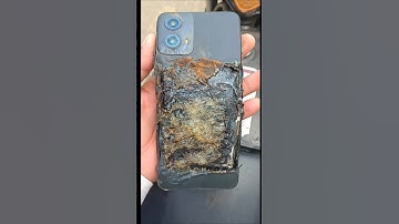 Moto G34 Blast 💥 Ho Gya 😭 #short