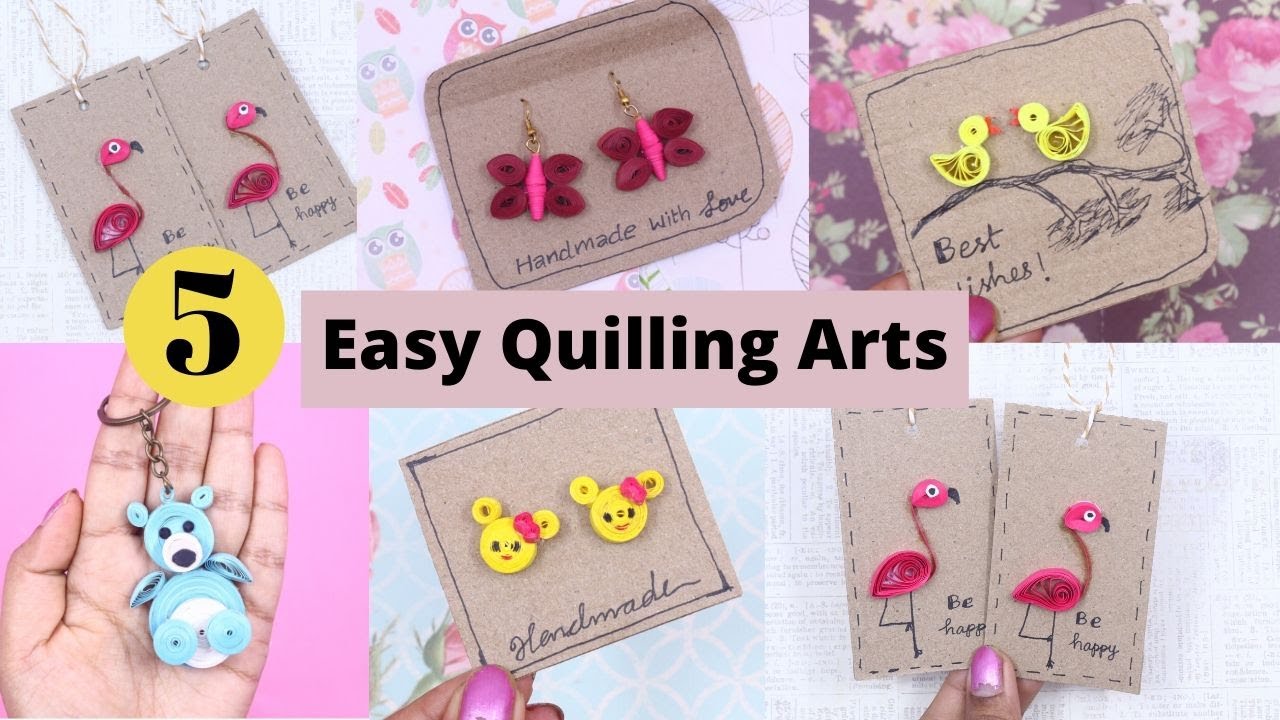 16 quilling ideas for beginners - Gathered