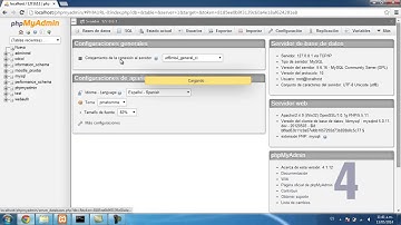 Creación de la base de datos chamilo