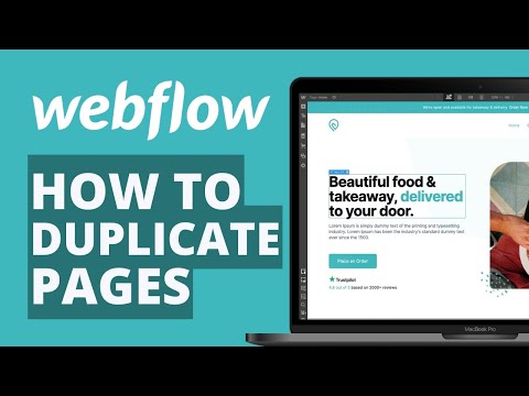 Webflow Tutorial: How To Duplicate Pages in Webflow 2024