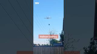 IS IT WORTH IT? 🛸 1st Walmart Drone Delivery in Texas! #Shorts