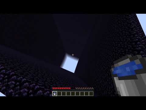 minecraft world height - bedrock mlg water bucket (snapshot 21w06a) (384 blocks)