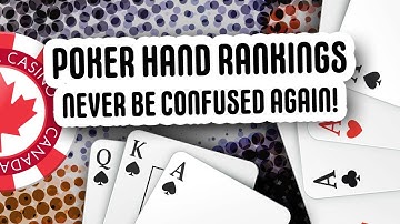 ALL Poker Hands Ranked and Explained!