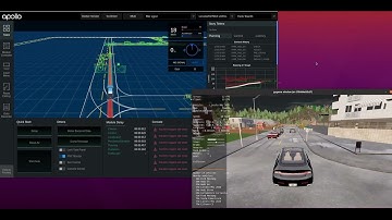 Autonomous driving in city, Apollo Auto and Carla simulator using Apollo-Carla-Bridge