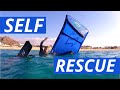 Self rescue   kitesurf tutorial 