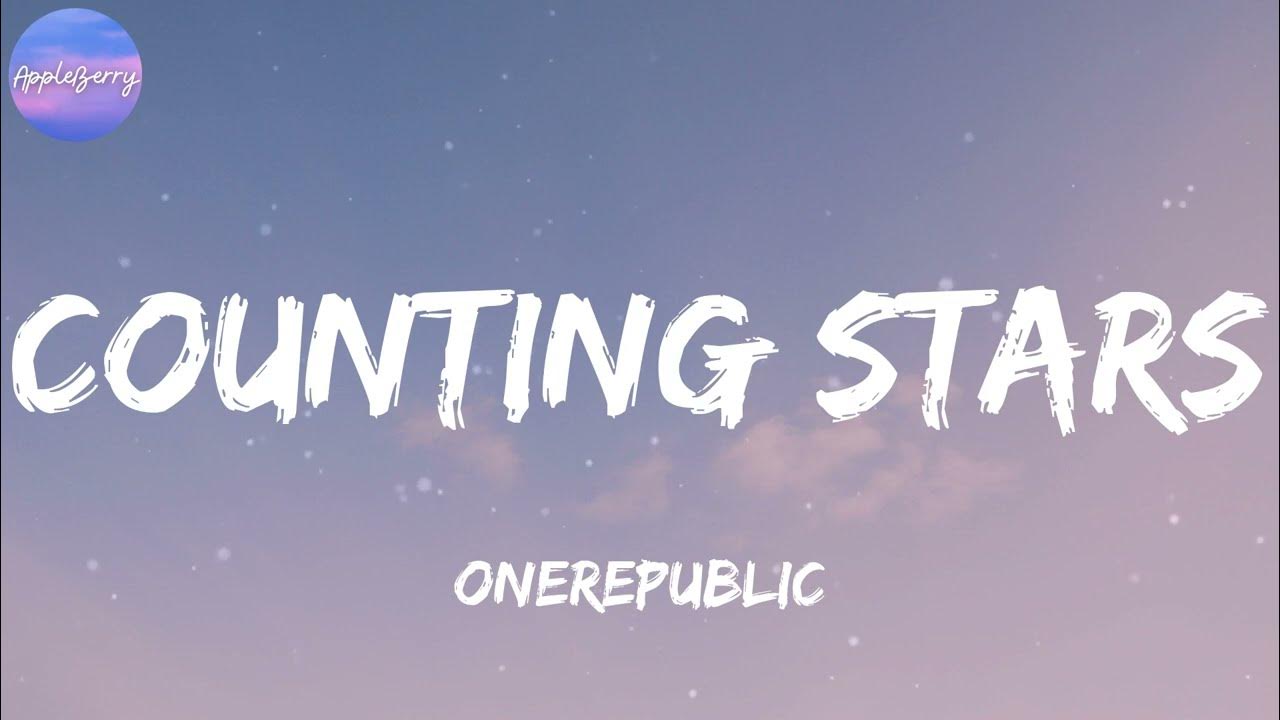 Onerepublic counting stars текст