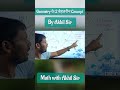 Basic Geometry | Angle bisector | Triangle | Math Mania | Math Class 8 | #shortsfeed #shorts