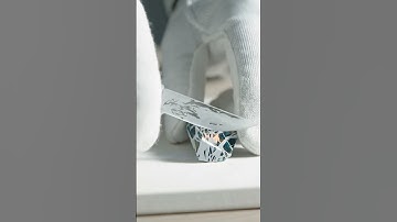 Cutting a shard of shattered dimension with surreal precision #ai #asmr #abstract