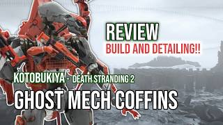 Ghost Mech Coffin Full Build & Review | Death Stranding 2 Model Kit Build, Painting & Weathering