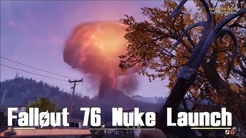 Fallout 76 Launching My First Nuke (Charlie Site)