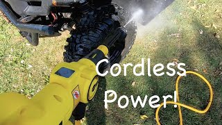 IMOUMLIVE Cordless Pressure Washer Review #cordlesspressurewasher #pressurewasher #