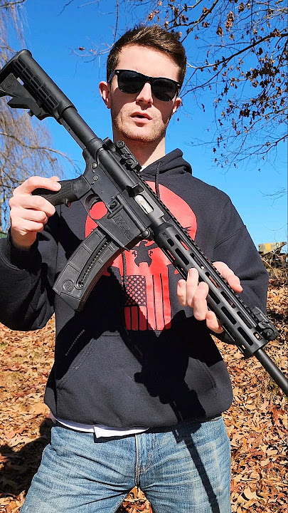 Smith And Wesson M&P 15-22 Overview  #22lr #rifle #viral #shorts #gun #review