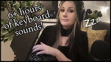 ASMR | 6+ hours of relaxing iPad Keyboard typing 💻 | minimal talking at the beginning