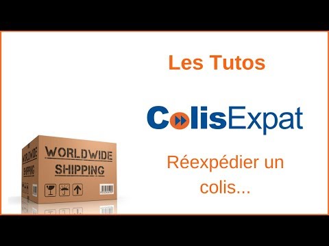 Réexpédier un colis...