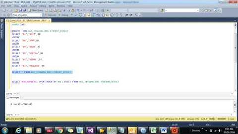 RANKING Functions in SQL SERVER Part II || ROW_NUMBER function in SQL SERVER 2014