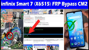 Infinix Smart 7 (X6515) FRP Bypass CM2 #infinix #FrpBypass #infinixsmart7frpbypass