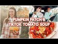 MAINE FALL VLOG | Viral TikTok Boursin Cheese Tomato Soup, Pumpkin Patch, Car Chats, Cat Update!