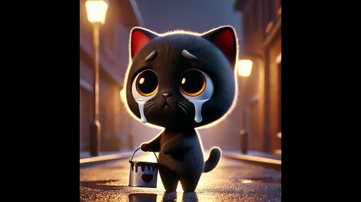 black cat was bullied because of his color #cat #ai #catstory