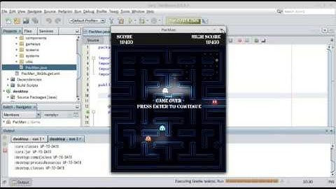 Pacman made with libGdx