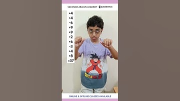 Finger 🤘 Abacus 🧮 || Saksham Skills Development Academy #learn #maths #skills #trending #shorts