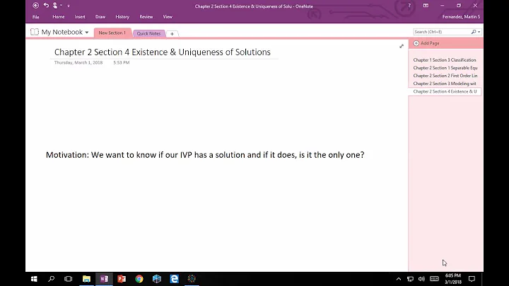 2.4 Existence and Uniqueness of Solutions