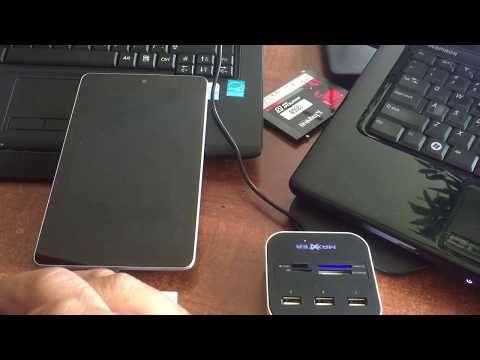 HOW TO FIX RECOVERY AND SYSTEM ON ROOTED NEXUS 7 / TWRP VIA FASTBOOT ADB / OTG + TOOLS LINK