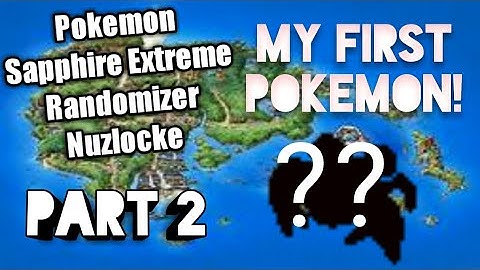 My First Pokemon! | Pokemon Extreme Randomizer Nuzlocke Part 2!