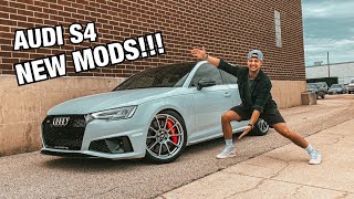 Transforming the Audi B9 S4 With New Mods!