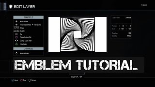 CoD Bo3: Easy illusion Emblem Tutorial #3