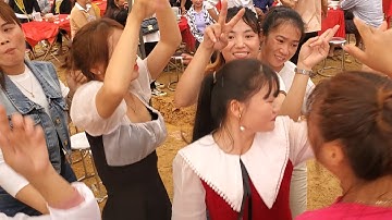 Gái xinh người dân tộc dao lạng sơn nhảy xuyên ngày đêm tại đám cưới lạng sơn | Lý vlog
