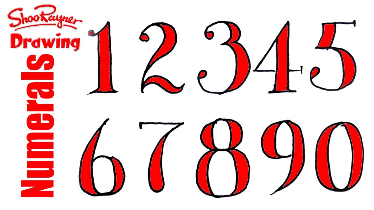 Fancy Numbers Fonts