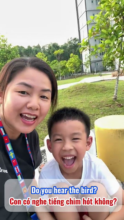 Tiếng anh cùng con:đi dạo công viên #tienganhchotre #tienganhcungcon #kathytuyen #malaysia #kuching