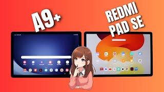 GALAXY TAB A9+ VS REDMI PAD SE COMPARATIVO