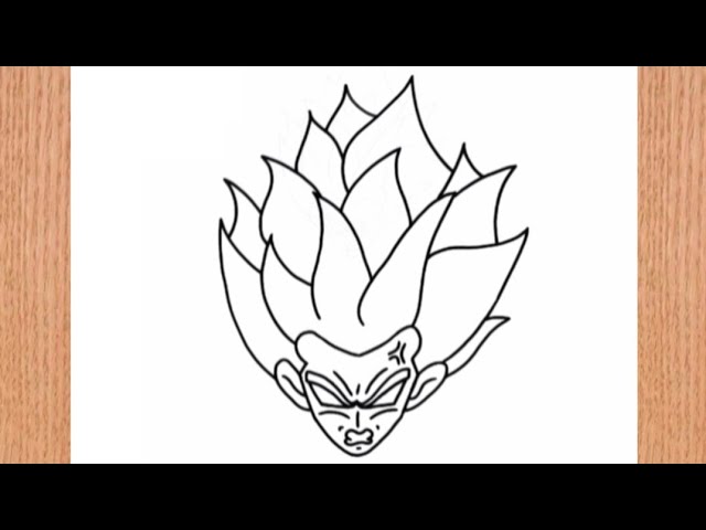 Desenhando o Super Saiyajin infinito #desenho #goku #anime #dbz #drago