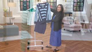 Sport Savvy Faux Wrap Front Skort with Pockets on QVC