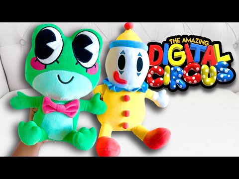 These RIBBIT & KAUFMO plushies are INSANE!! (The Amazing Digital Circus plush review)