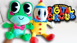 These RIBBIT & KAUFMO plushies are INSANE!! (The Amazing Digital Circus plush review)