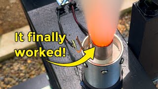 My Powerful DIY Rocket Motor (Insane Thrust)