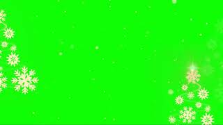 🎄Christmas Elements Green Screen | Green Screen Christmas | Green Screen Background (No Copyright)