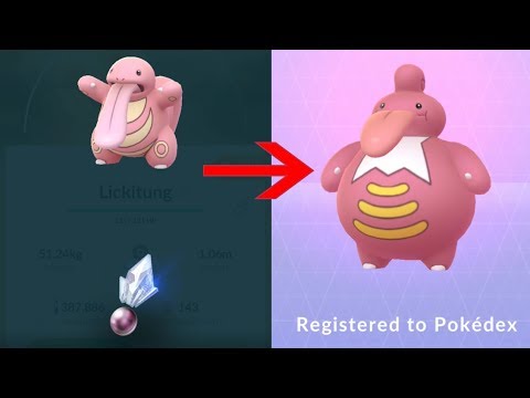 Lickitung Evolution Chart