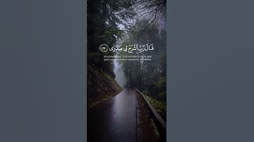 سورة طه الآيات{٢٥-٢٨} #المصحف #quran#حالات_واتس#islamicfestival#دويتو#اكسبلور #islamicholiday #duet