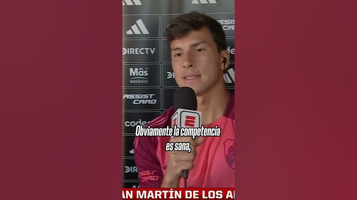 "TODOS COMPETIMOS POR UN LUGAR": Gonzalo Tapia, flamante refuerzo de River | #Shorts
