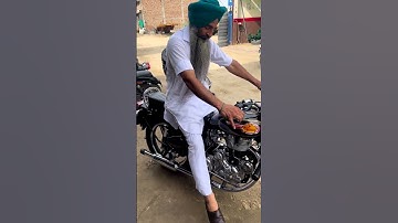 old bullet restore in STANDARD look  #royalenfield #standardbullet @royalenfield