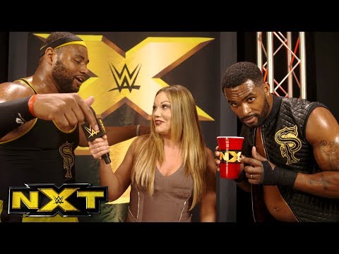 Street Profits celebrate their NXT debut victory: NXT Exclusive, Aug. 9, 2017