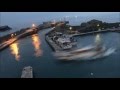 大溪漁港:漁船出港
