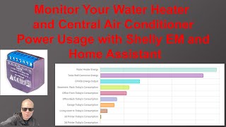 Monitor Your Water Heater and Central Air Conditioner Power Usage with Shelly EM and Home Assistant