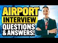 Airport Job Interview Preparation Quiz