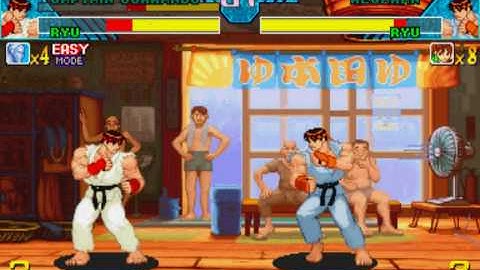 Marvel vs Capcom Captain Comando & Ryu story mode (Part 2)