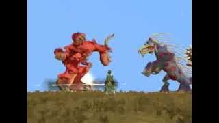 Spore- Epic Battles- Maxis Creature Vs My Creature