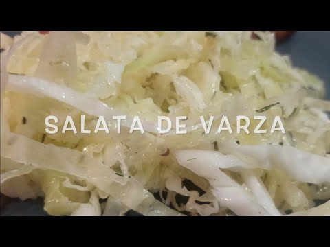SALATA DE VARZA o Ensalada de repollo